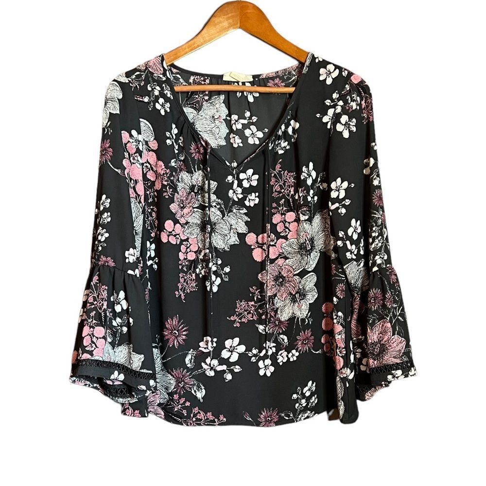 3 for‎ $30! Style & Co floral patterned blouse